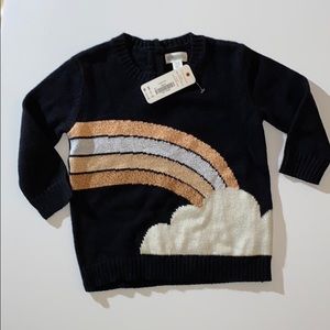 Gymboree Sparkly Rainbow Sweater NWT